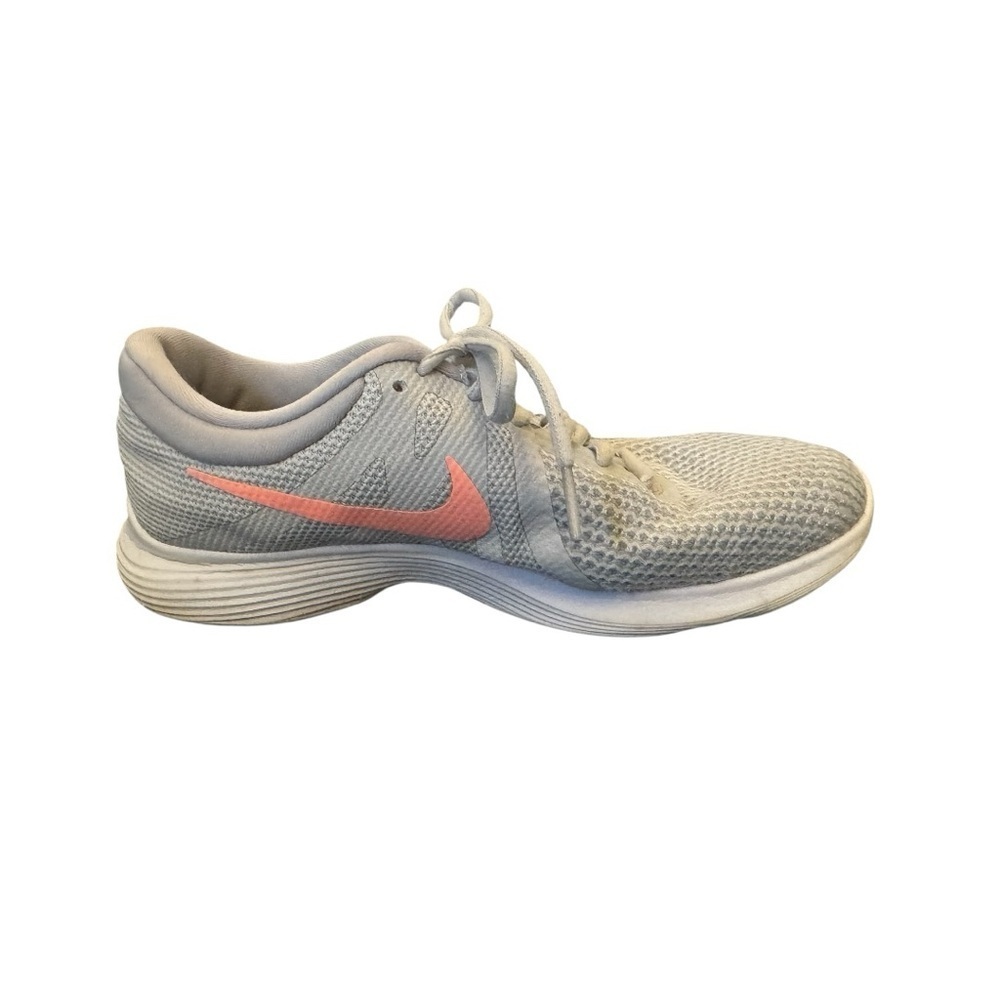 Nike Revolution Pure Platinum Tennis Shoes in Grey/Pink Women’s Size 8